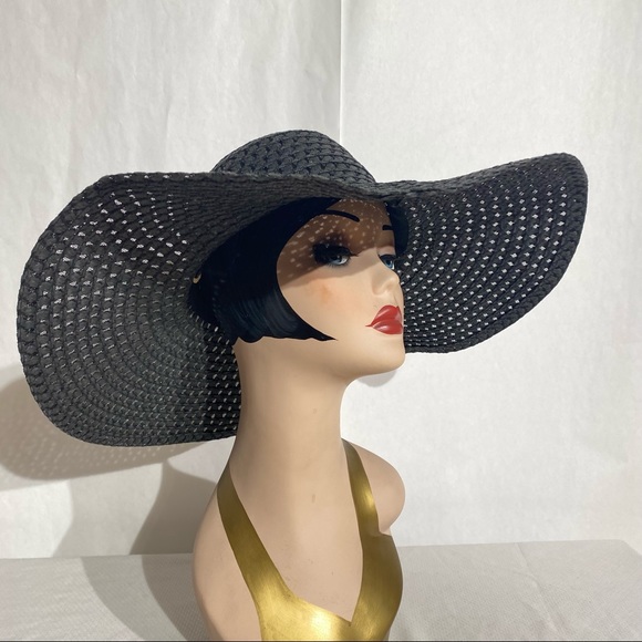 Woven Large Sun Hat - Picture 5 of 7